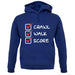 Crawl Walk Score unisex hoodie Crawl Walk Score unisex hoodie