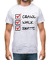 Crawl Walk Skate Mens T-Shirt Crawl Walk Skate Mens T-Shirt