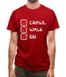 Crawl Walk Ski Mens T-Shirt Crawl Walk Ski Mens T-Shirt