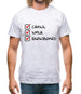 Crawl Walk Snowboard Mens T-Shirt Crawl Walk Snowboard Mens T-Shirt