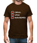 Crawl Walk Snowboard Mens T-Shirt Crawl Walk Snowboard Mens T-Shirt