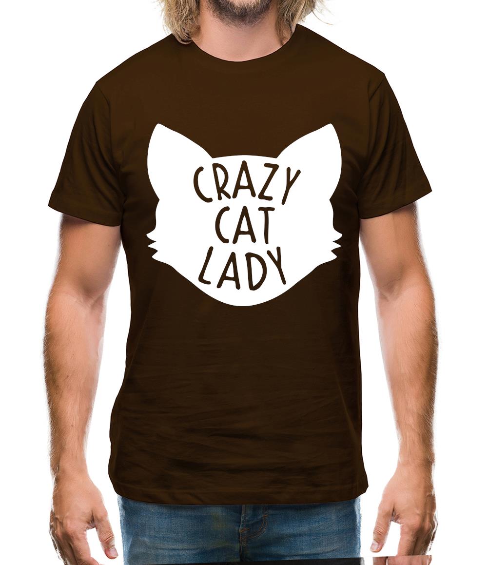 Crazy Cat Lady Mens T-Shirt Crazy Cat Lady Mens T-Shirt