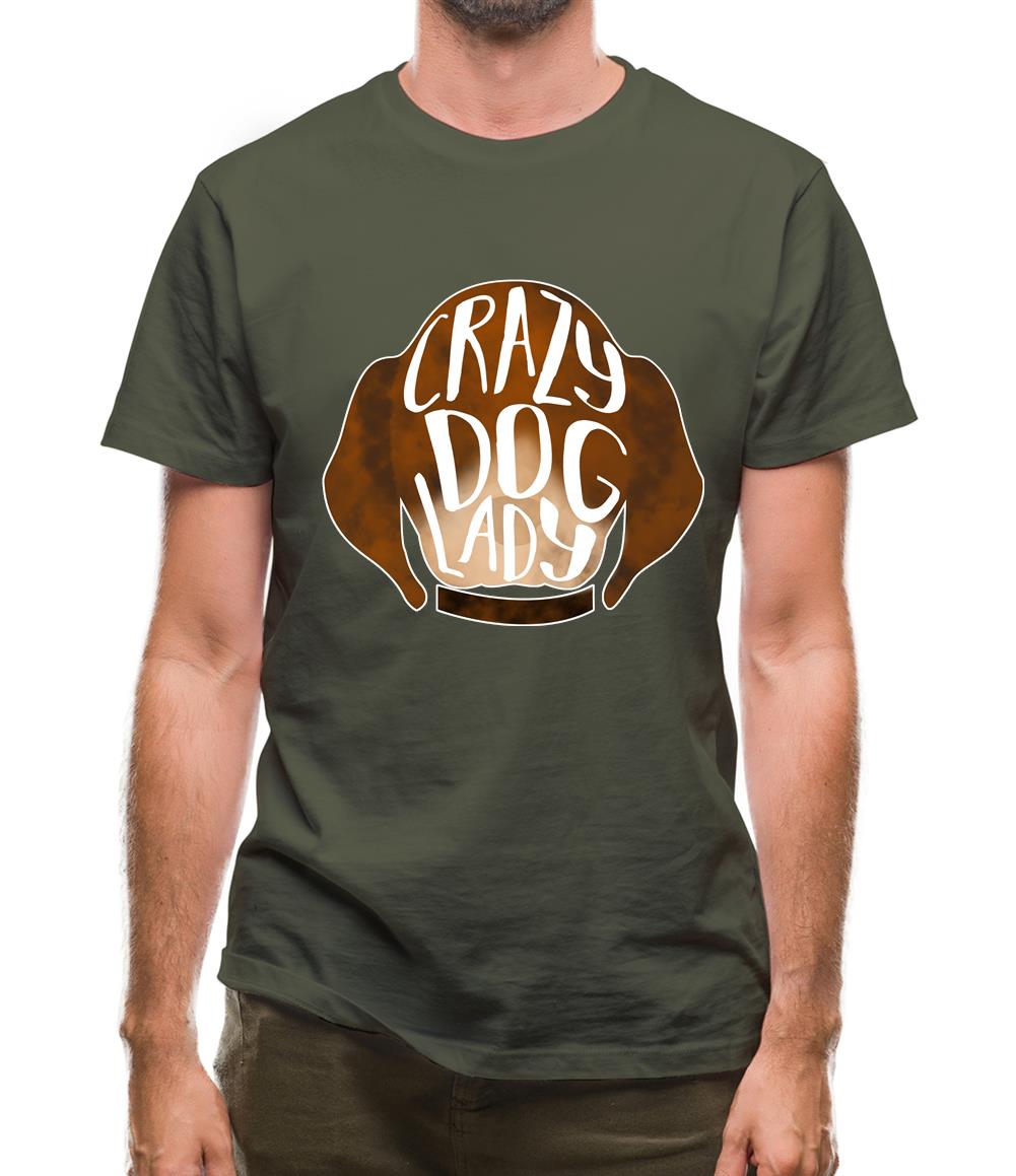 Crazy Dog Lady Mens T-Shirt Crazy Dog Lady Mens T-Shirt