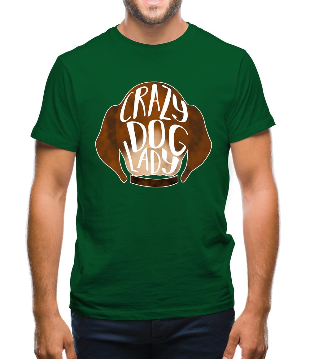 Crazy Dog Lady Mens T-Shirt Crazy Dog Lady Mens T-Shirt