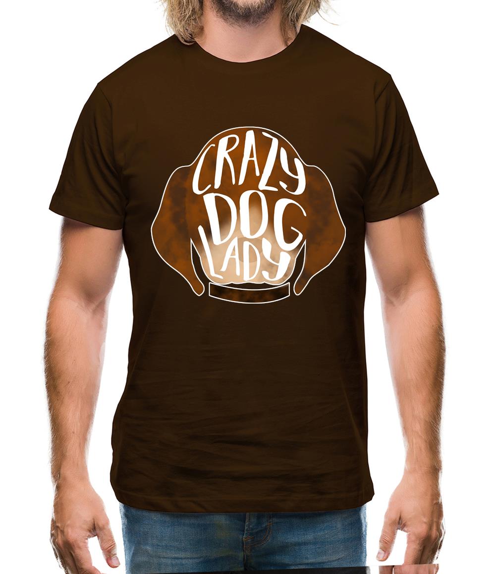Crazy Dog Lady Mens T-Shirt Crazy Dog Lady Mens T-Shirt