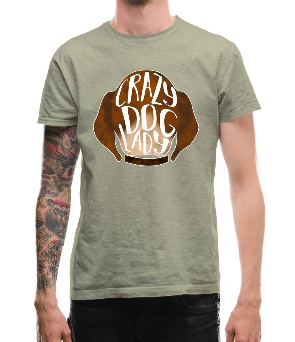 Crazy Dog Lady Mens T-Shirt Crazy Dog Lady Mens T-Shirt