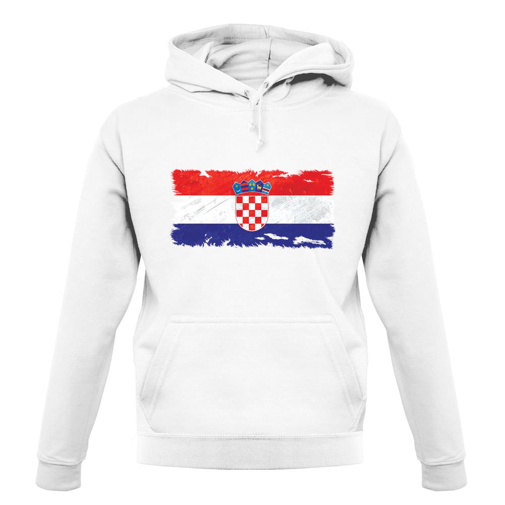 Croatia Grunge Style Flag unisex hoodie Croatia Grunge Style Flag unisex hoodie