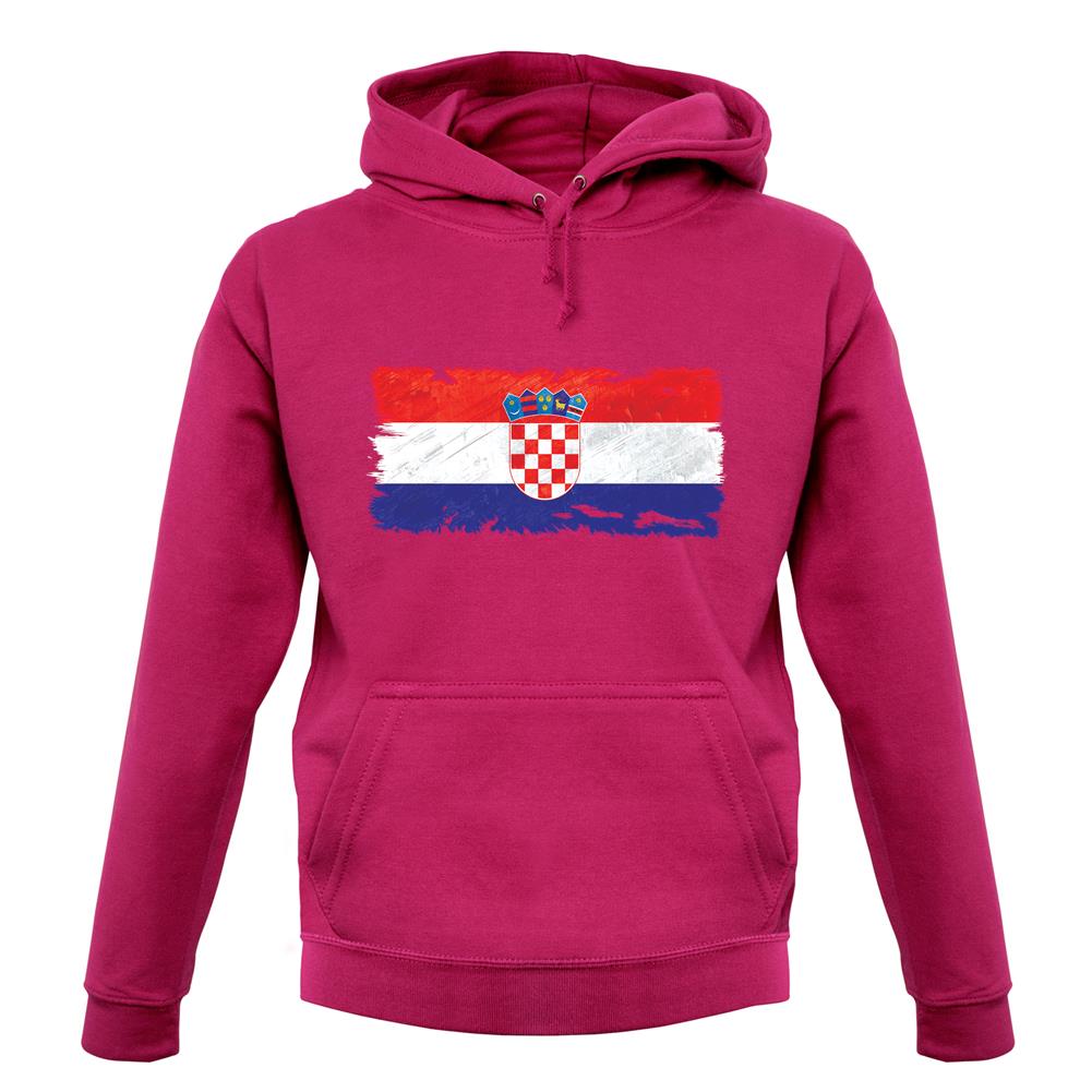 Croatia Grunge Style Flag unisex hoodie Croatia Grunge Style Flag unisex hoodie