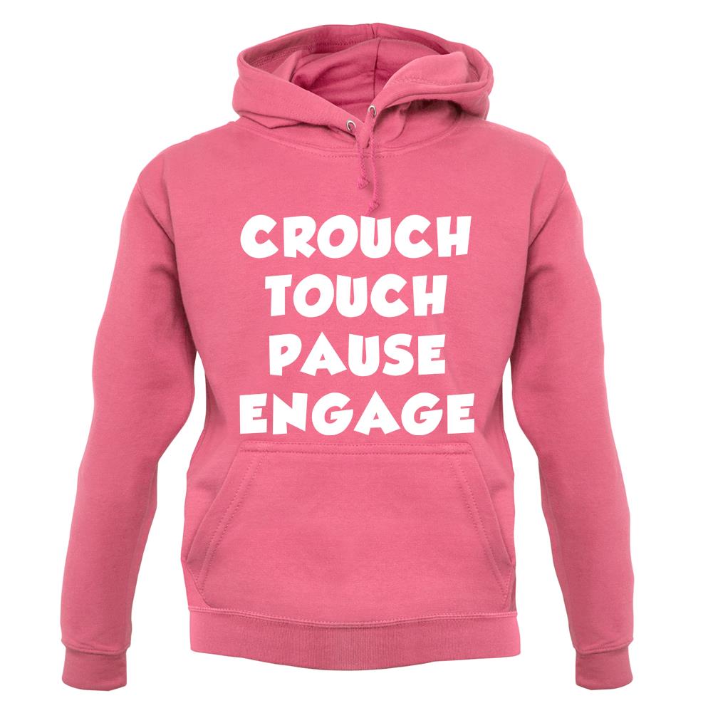 Crouch Touch Pause Engage unisex hoodie Crouch Touch Pause Engage unisex hoodie