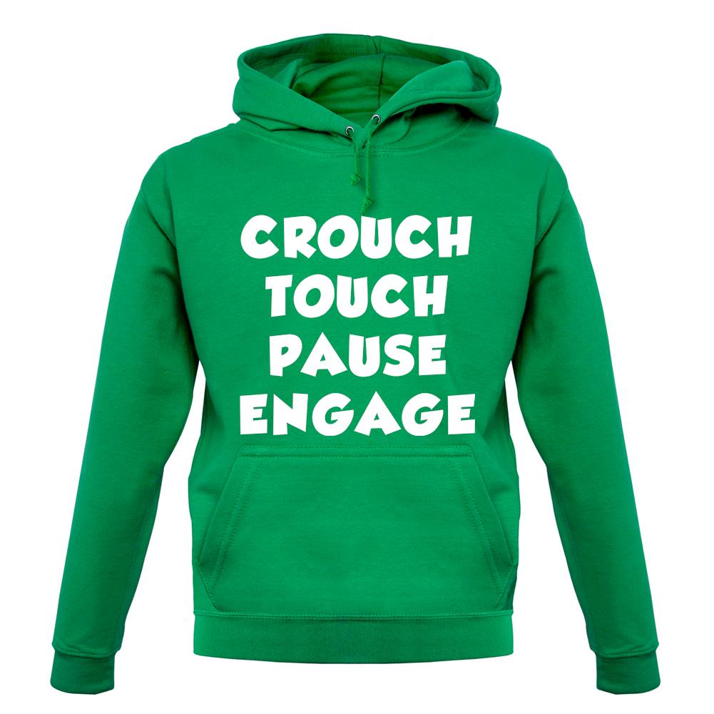 Crouch Touch Pause Engage unisex hoodie Crouch Touch Pause Engage unisex hoodie