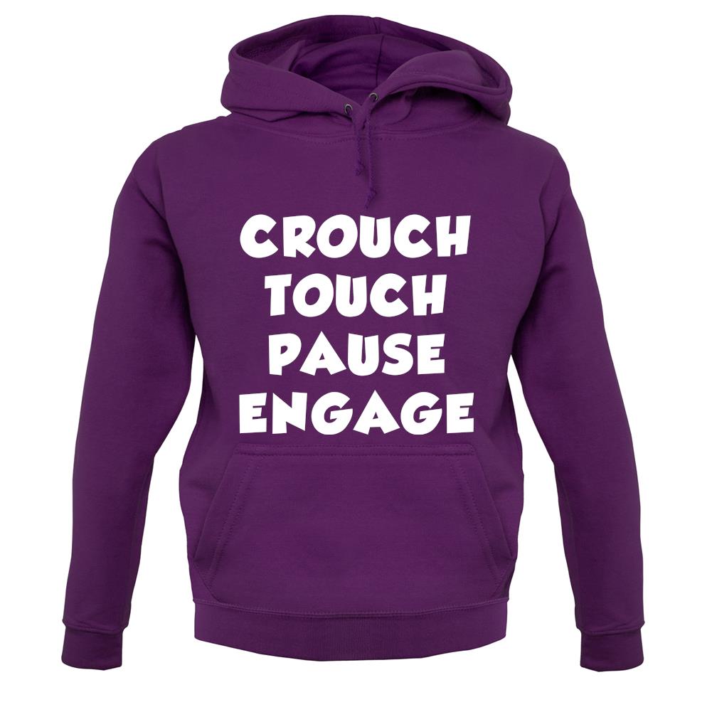 Crouch Touch Pause Engage unisex hoodie Crouch Touch Pause Engage unisex hoodie