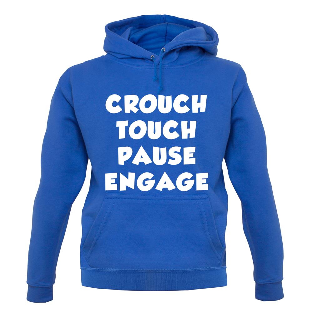 Crouch Touch Pause Engage unisex hoodie Crouch Touch Pause Engage unisex hoodie
