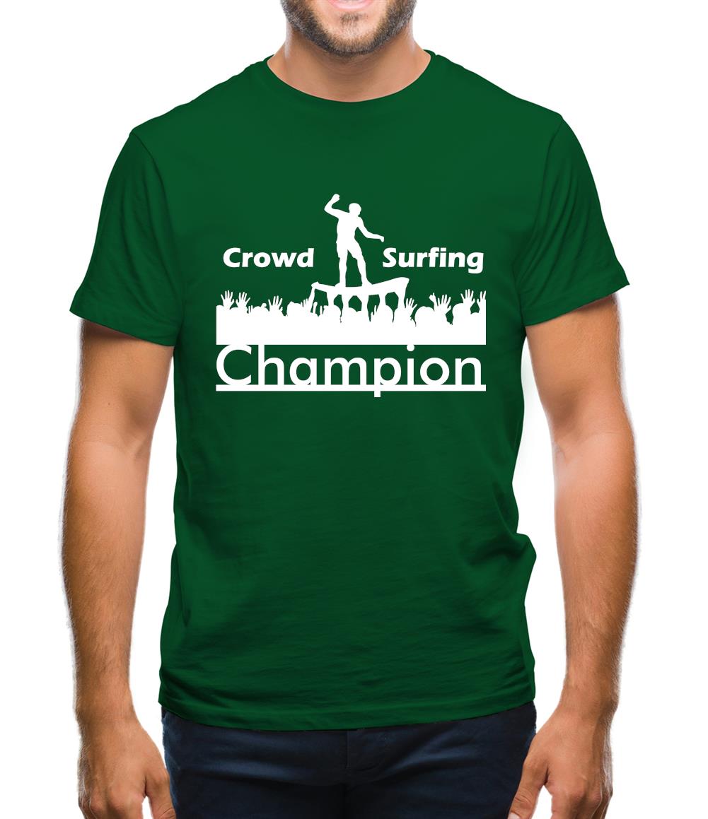 Crowd Surfing Champion Mens T-Shirt Crowd Surfing Champion Mens T-Shirt