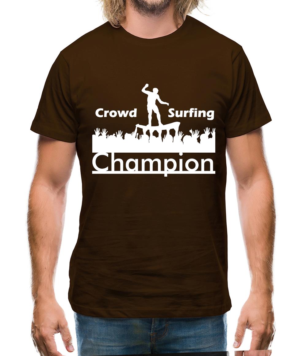 Crowd Surfing Champion Mens T-Shirt Crowd Surfing Champion Mens T-Shirt