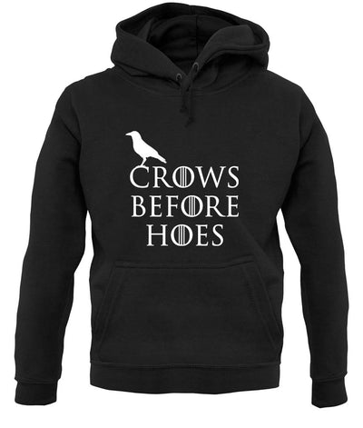 Crows Before Hoes unisex hoodie