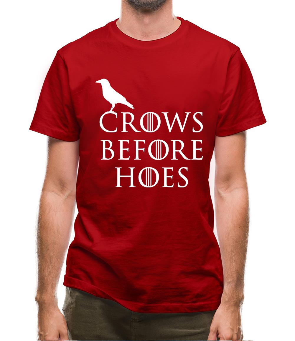 Crows Before Hoes Mens T-Shirt Crows Before Hoes Mens T-Shirt