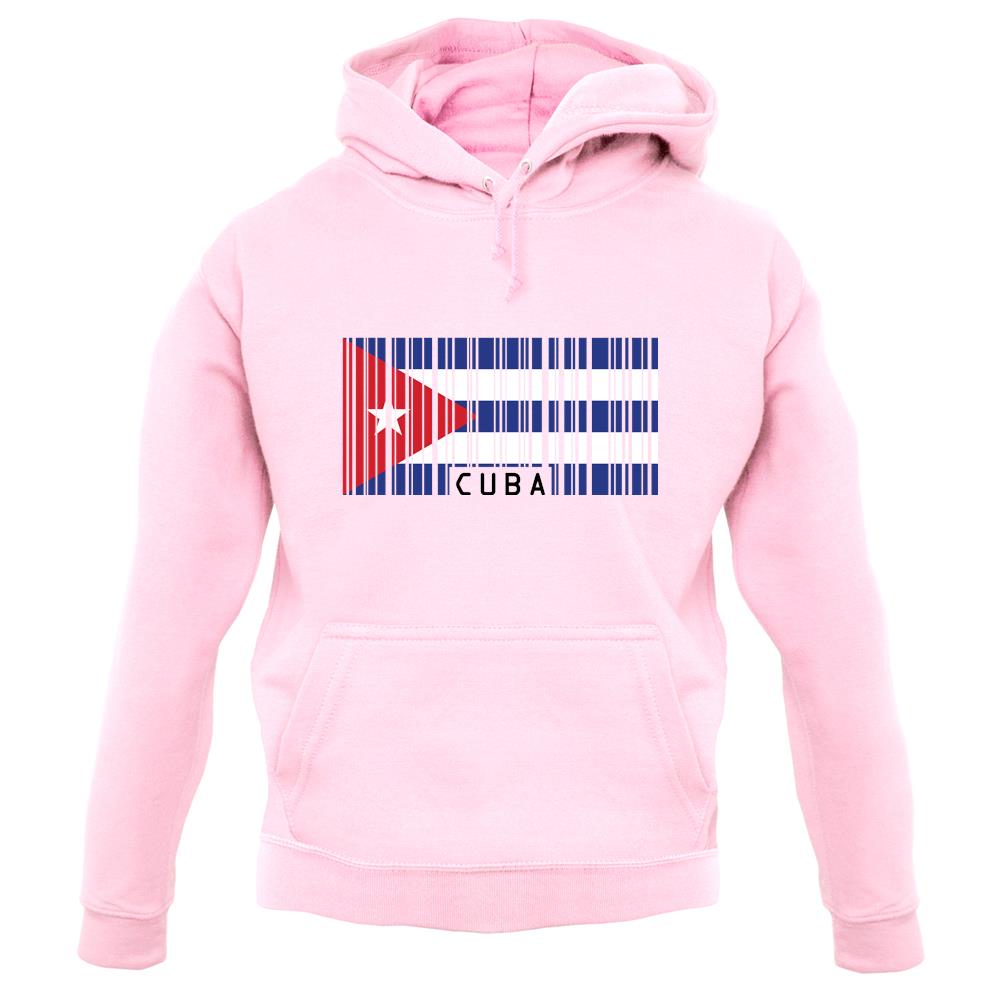 Cuba Barcode Style Flag unisex hoodie Cuba Barcode Style Flag unisex hoodie