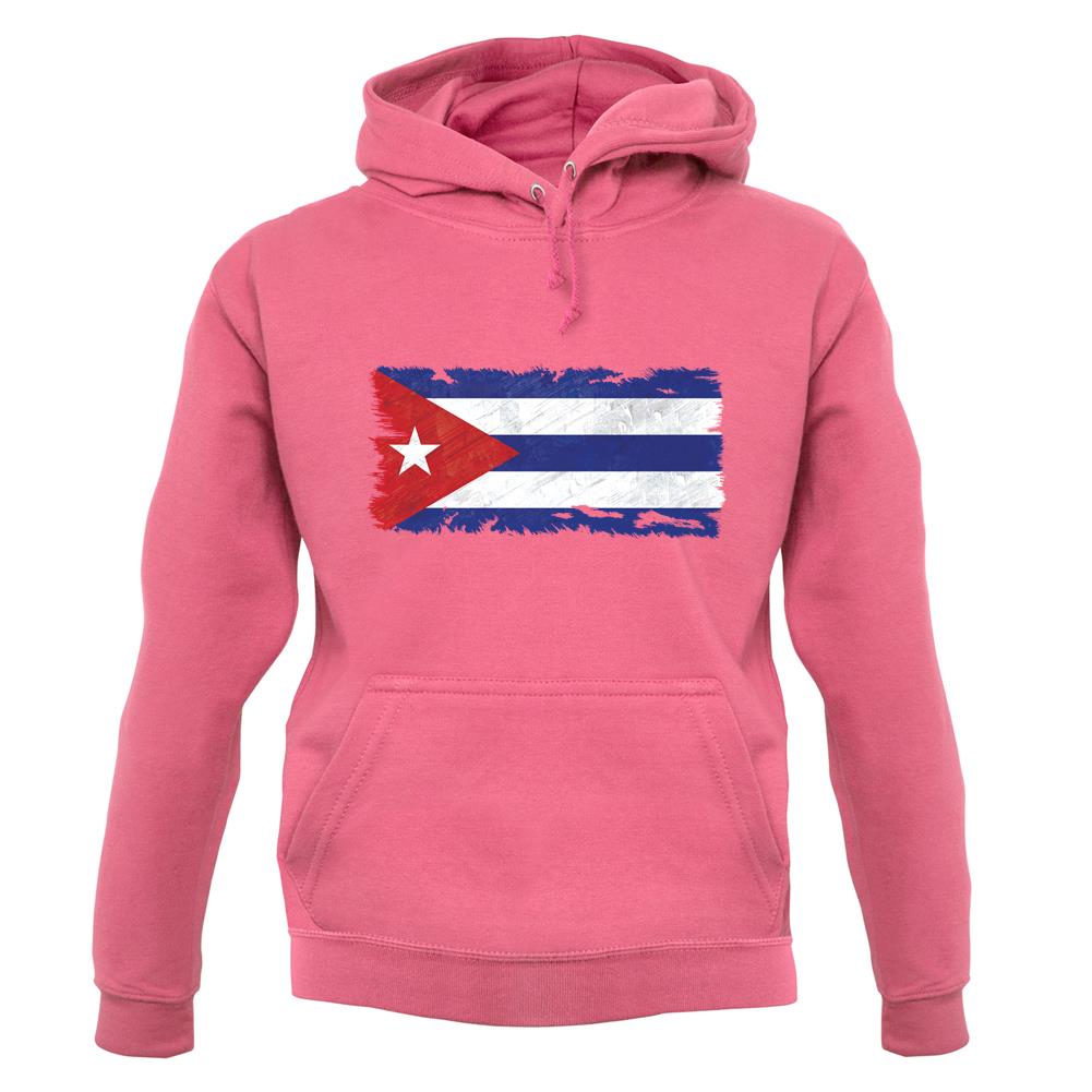 Cuba Grunge Style Flag unisex hoodie Cuba Grunge Style Flag unisex hoodie