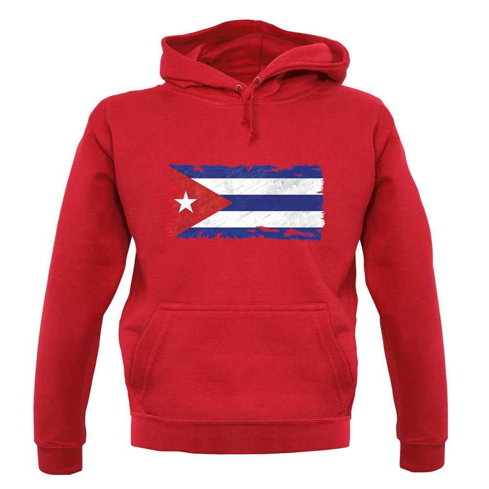 Cuba Grunge Style Flag unisex hoodie Cuba Grunge Style Flag unisex hoodie