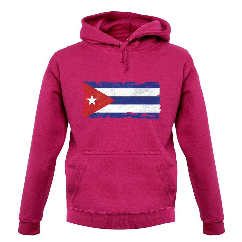 Cuba Grunge Style Flag unisex hoodie Cuba Grunge Style Flag unisex hoodie