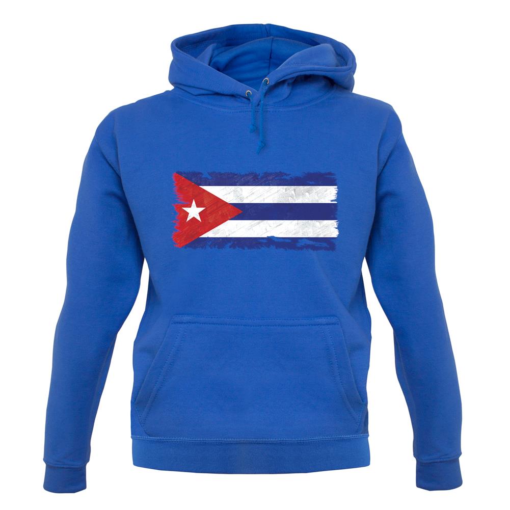Cuba Grunge Style Flag unisex hoodie Cuba Grunge Style Flag unisex hoodie