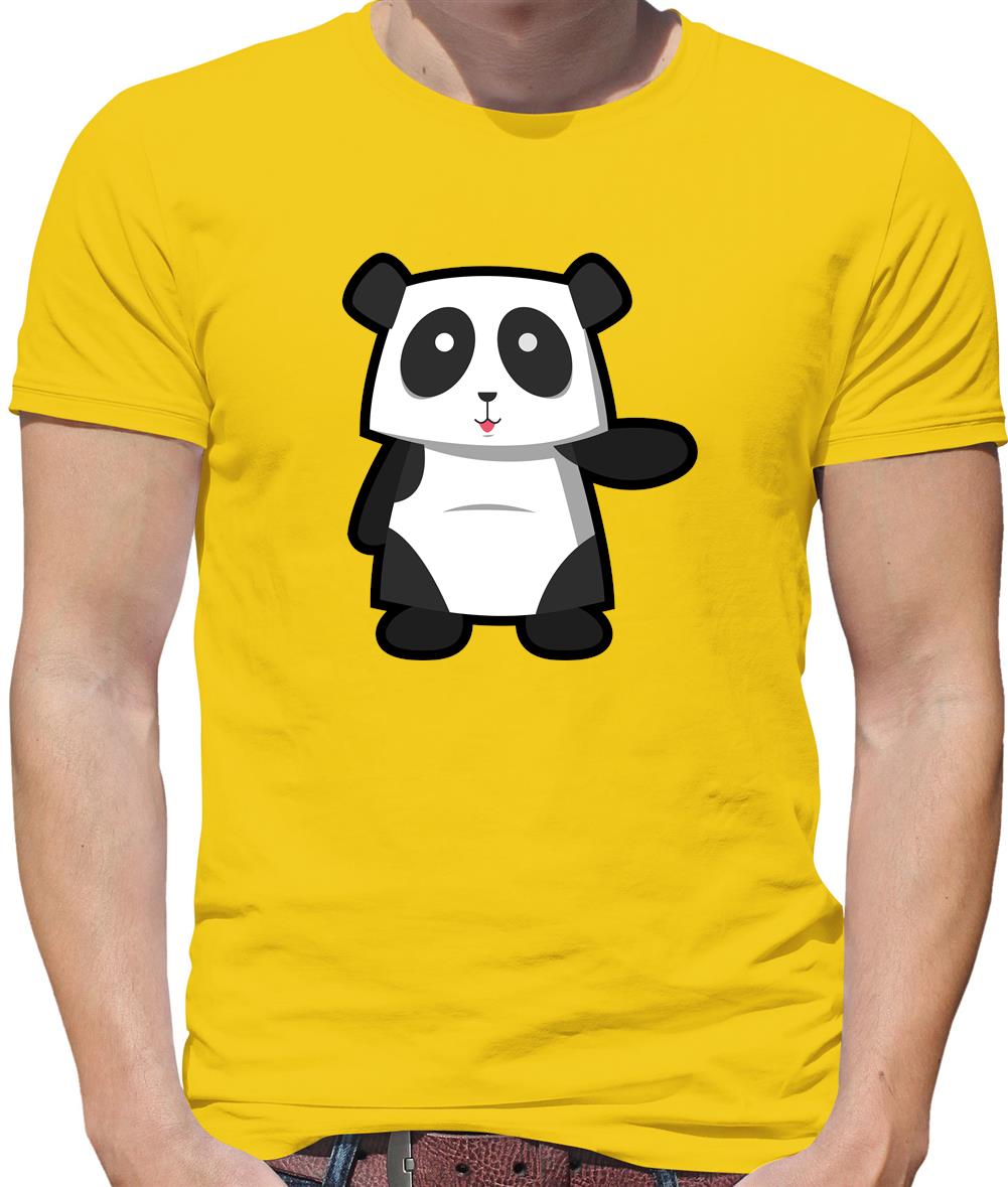 Cute Panda Mens T-Shirt Cute Panda Mens T-Shirt