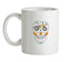 Cycle Day Of Dead Ceramic Mug Cycle Day Of Dead Ceramic Mug