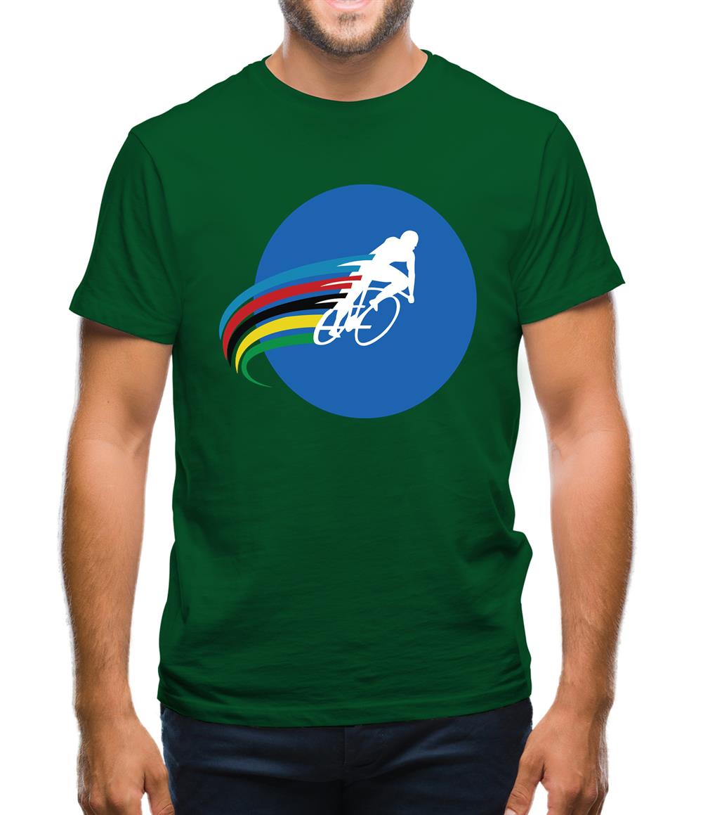 Cycling Stripes Mens T-Shirt Cycling Stripes Mens T-Shirt