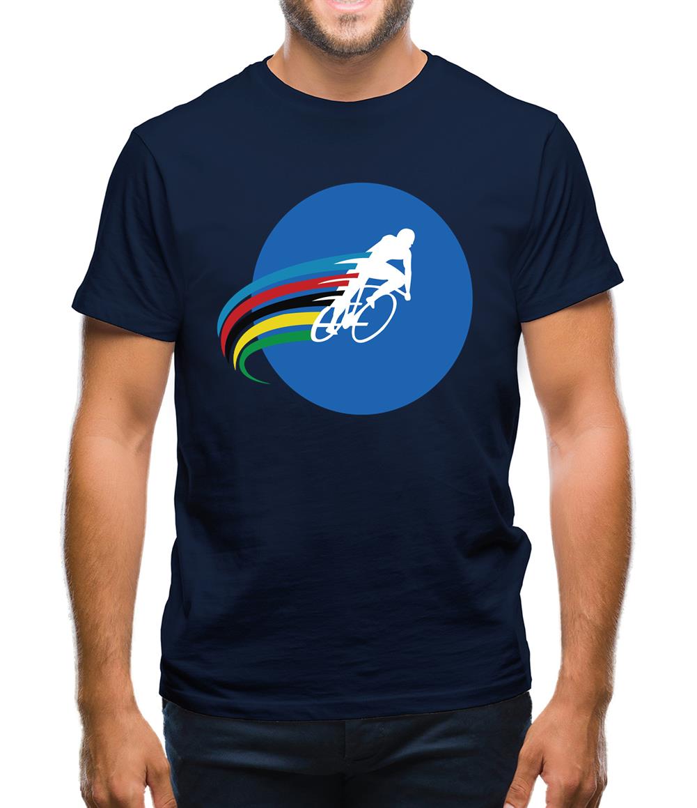 Cycling Stripes Mens T-Shirt Cycling Stripes Mens T-Shirt