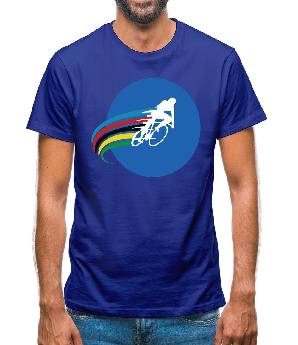 Cycling Stripes Mens T-Shirt Cycling Stripes Mens T-Shirt