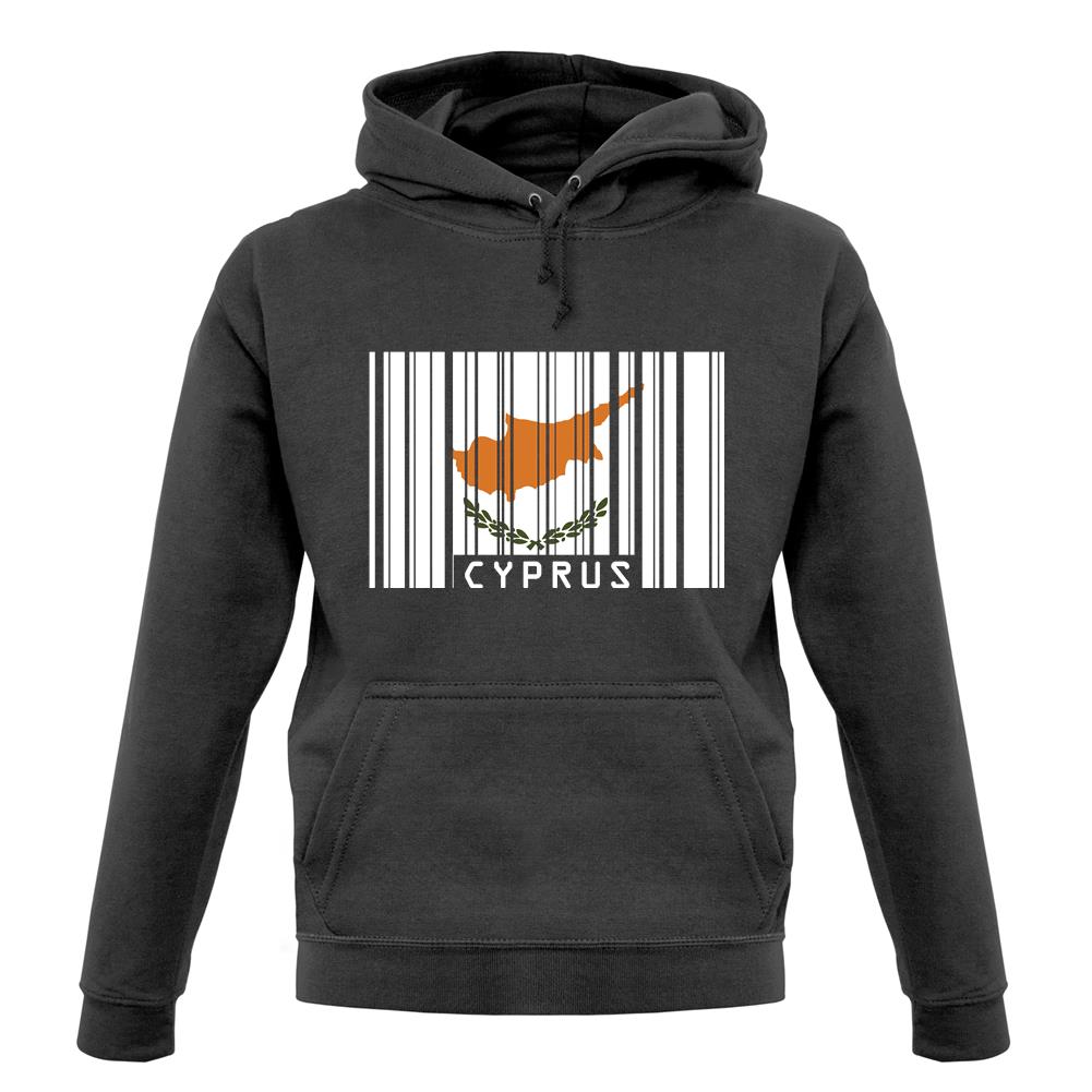 Cyprus Barcode Style Flag unisex hoodie Cyprus Barcode Style Flag unisex hoodie