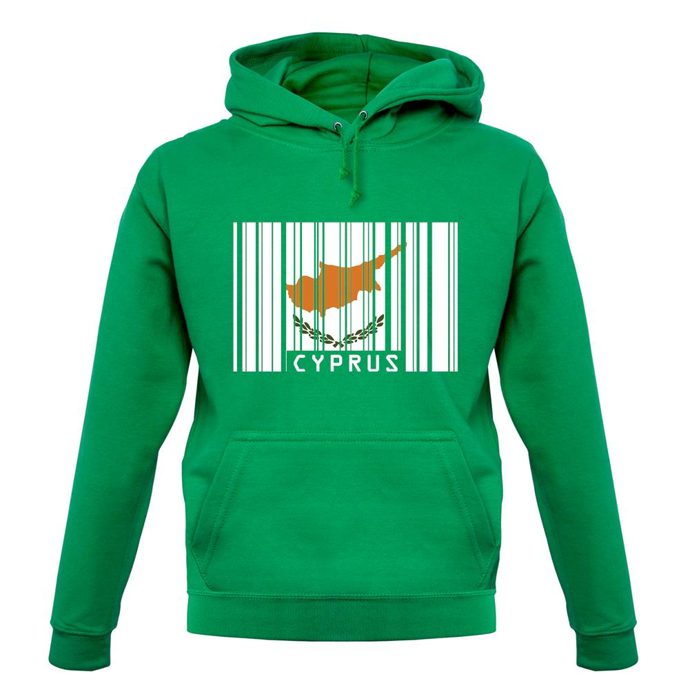 Cyprus Barcode Style Flag unisex hoodie Cyprus Barcode Style Flag unisex hoodie