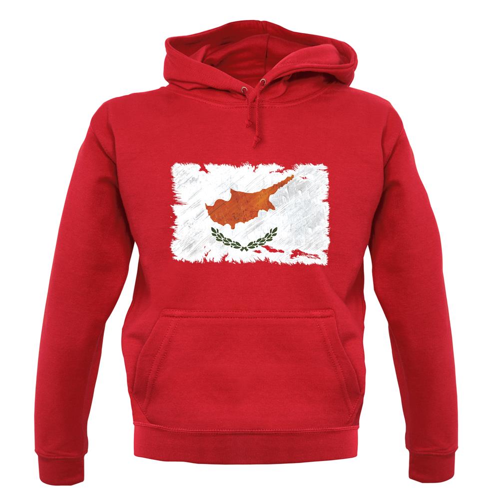 Cyprus Grunge Style Flag unisex hoodie Cyprus Grunge Style Flag unisex hoodie