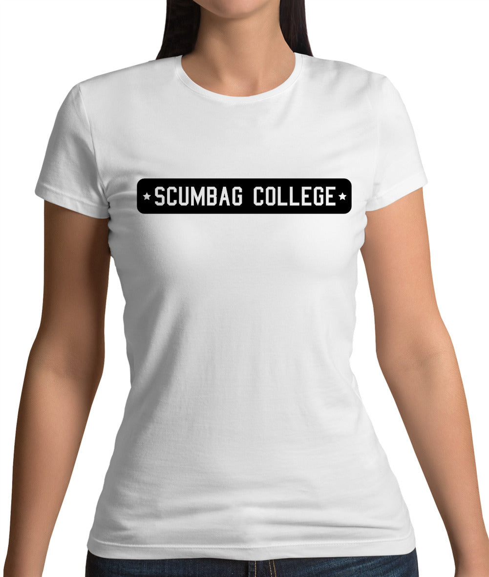 Scumbag College Womens T-Shirt Scumbag College Womens T-Shirt