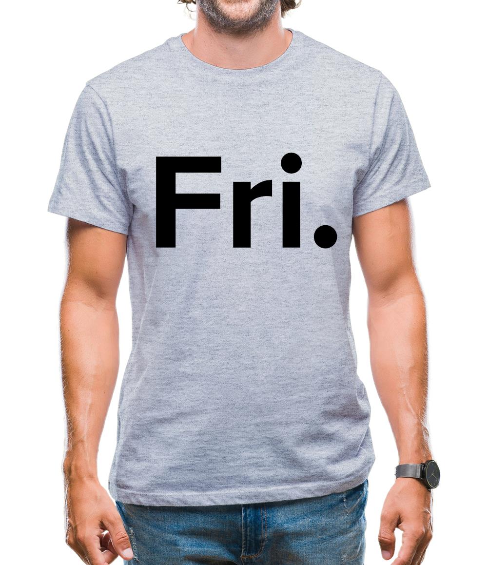 Weekday Fri Mens T-Shirt Weekday Fri Mens T-Shirt