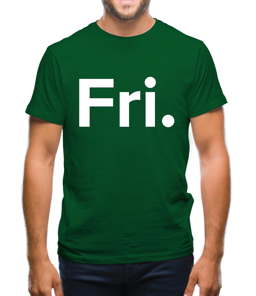 Weekday Fri Mens T-Shirt Weekday Fri Mens T-Shirt