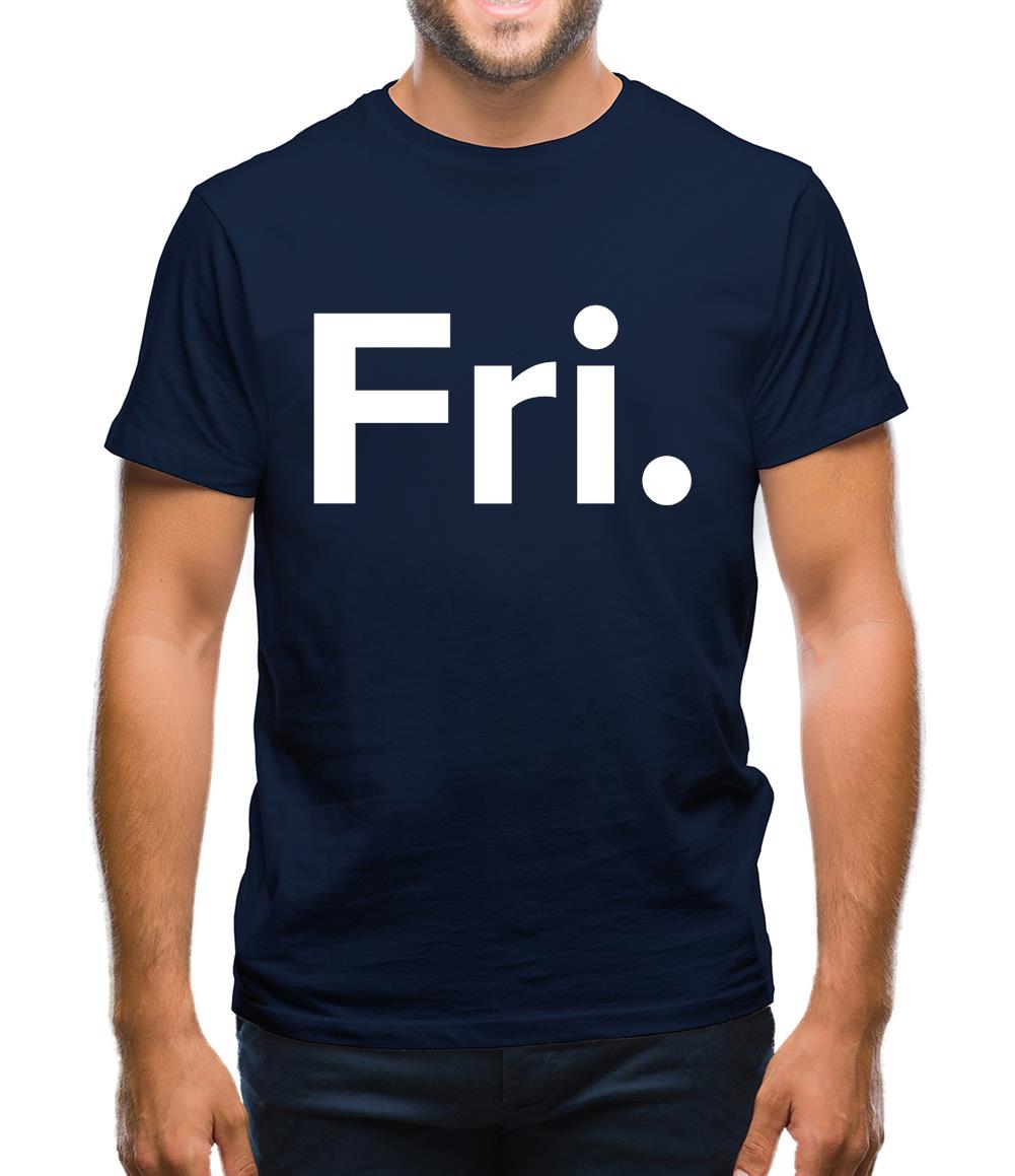 Weekday Fri Mens T-Shirt Weekday Fri Mens T-Shirt
