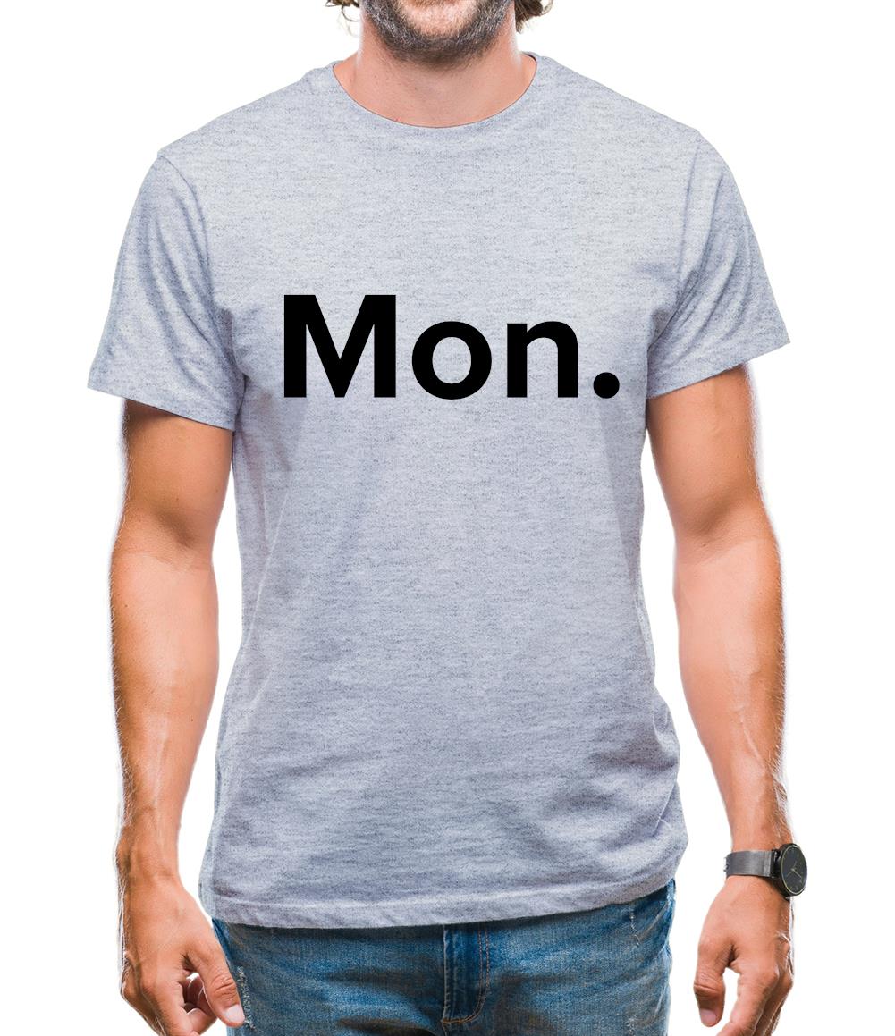 Weekday Mon Mens T-Shirt Weekday Mon Mens T-Shirt