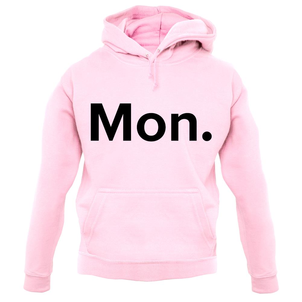 Weekday Mon unisex hoodie Weekday Mon unisex hoodie