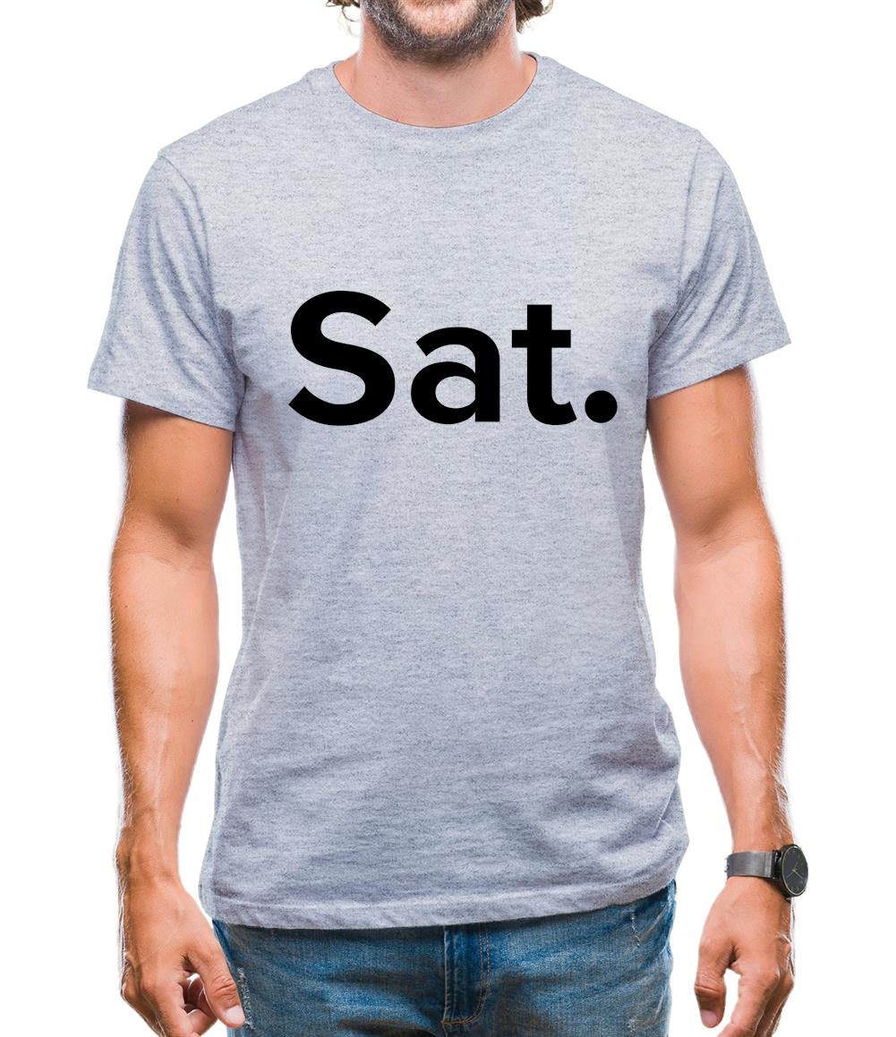 Weekday Sat Mens T-Shirt Weekday Sat Mens T-Shirt