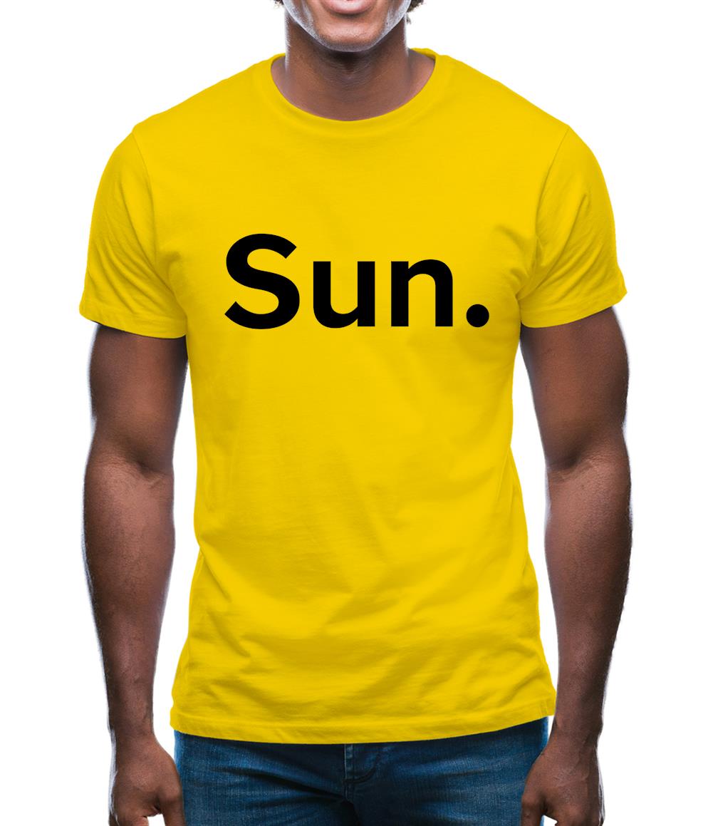 Weekday Sun Mens T-Shirt Weekday Sun Mens T-Shirt