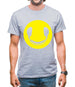 Dj Headphone Smiley Face Mens T-Shirt Dj Headphone Smiley Face Mens T-Shirt