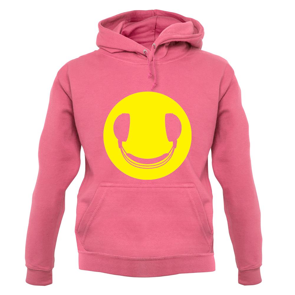 Dj Headphone Smiley Face unisex hoodie Dj Headphone Smiley Face unisex hoodie