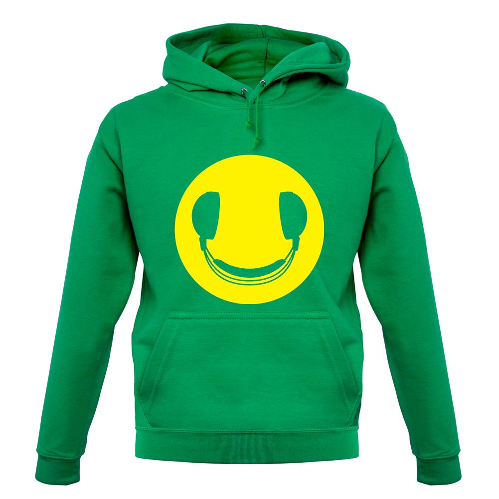 Dj Headphone Smiley Face unisex hoodie Dj Headphone Smiley Face unisex hoodie