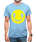Dj Headphone Smiley Face Mens T-Shirt Dj Headphone Smiley Face Mens T-Shirt