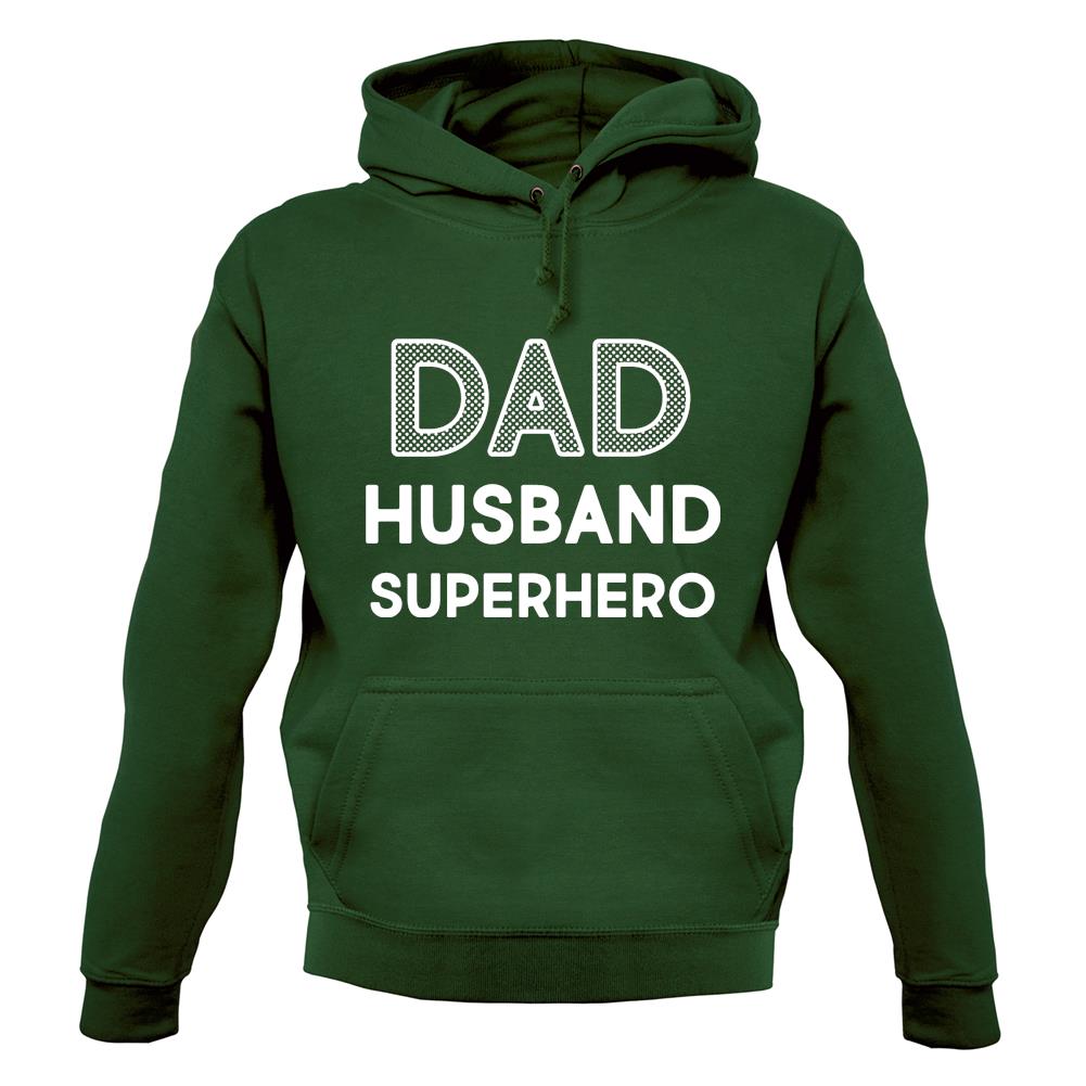 Dad Husband Superhero Unisex Hoodie Dad Husband Superhero Unisex Hoodie
