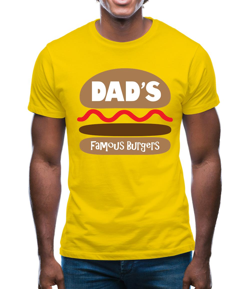 Dad's Famous Burgers Mens T-Shirt Dad's Famous Burgers Mens T-Shirt
