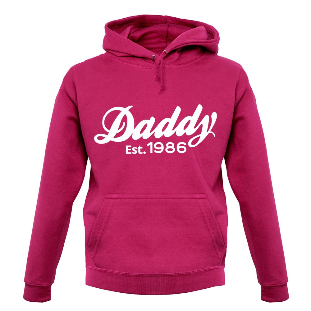 Daddy Est. 1986 unisex hoodie Daddy Est. 1986 unisex hoodie