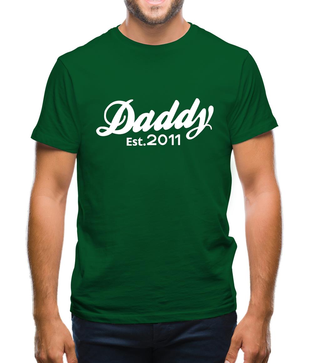 Daddy Est. 2011 Mens T-Shirt Daddy Est. 2011 Mens T-Shirt