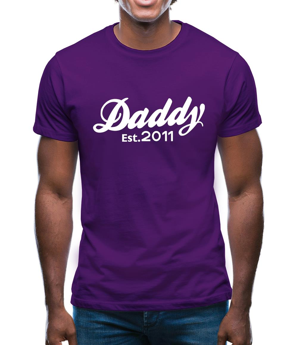 Daddy Est. 2011 Mens T-Shirt Daddy Est. 2011 Mens T-Shirt
